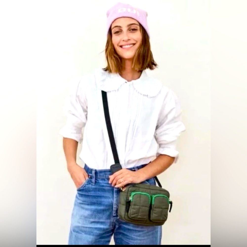 Clare V Sportif Midi Sac in Nylon crossbody .